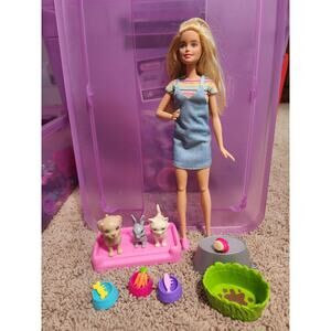 Barbie Plan 'N' Wash Pets Playset